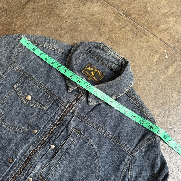 Vivienne Westwood Tokyo Exclusive Early 2000's Denim Moto Jacket - Picture 5 of 14